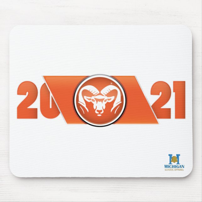 Rockford Rams #5 Mousepad (Vorne)