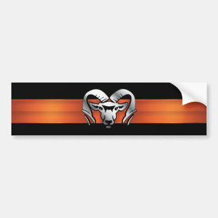Rockford Rams #8 Autoaufkleber