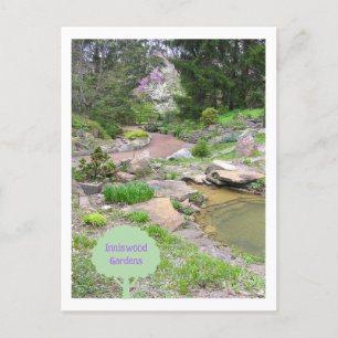 "RockGarden at Inniswood" Postkarte