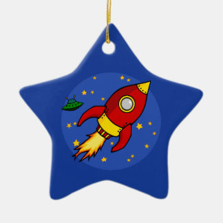 Rockgelbe Ornament
