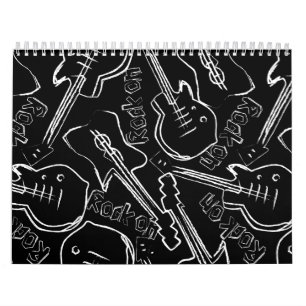 Rockgitarre Kalender
