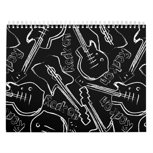 Rockgitarre Kalender (Titelbild)