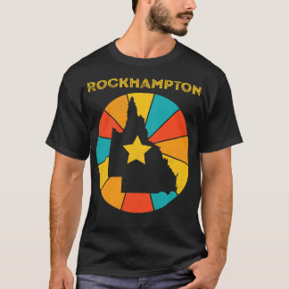 Rockhampton Queensland Vintag Distressed Souvenir T-Shirt