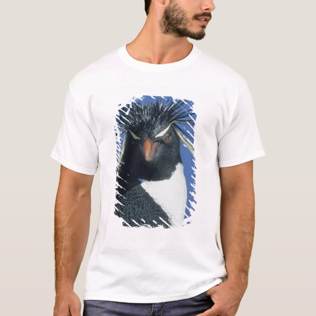 Rockhopper Penguin (Eudyptes chrysocome) T-Shirt (Vorderseite)