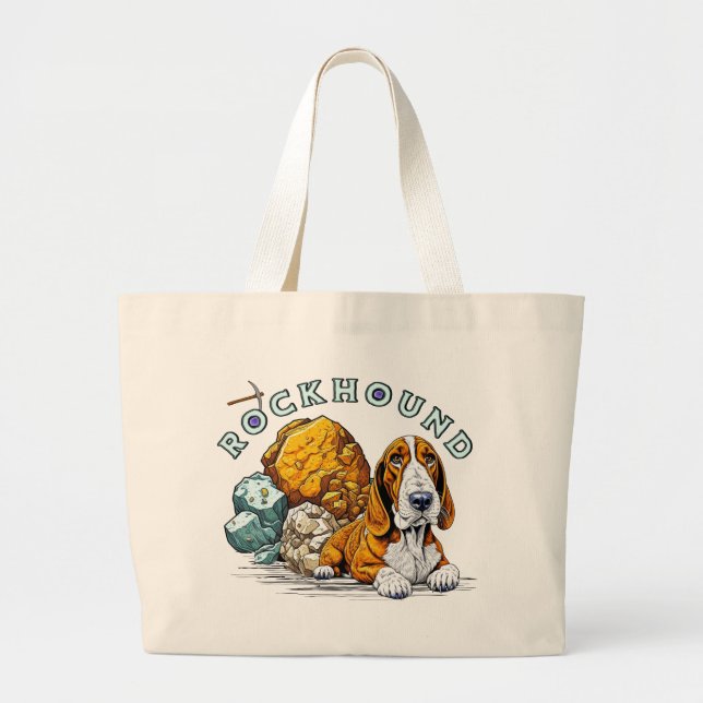 Rockhound Pub Jumbo Stoffbeutel (Vorne)