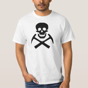 Rockhound Schädel-Kreuz-Auswahl T-Shirt