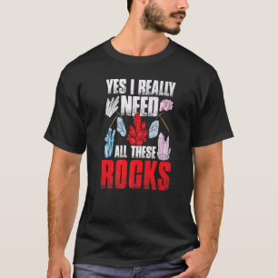 Rockhounding Geology Rocks Paläontologe T-Shirt