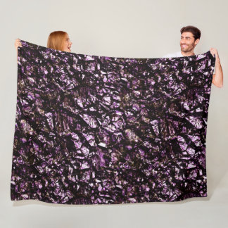 Rockige Grunge-Textur Fleecedecke