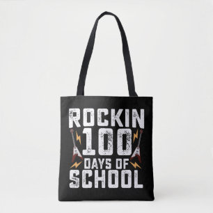 Rockin 100 Days of School Rock Gitarre Vintag