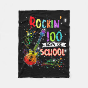 Rockin '100 Tage Schulgitarre Schüler Musik Le Fleecedecke