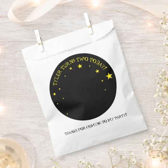 Rockin' Birthday Tree Frog mit Red Guitar Geschenktütchen (Ausgeschnitten)