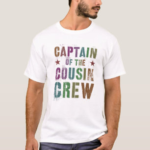 Rockin' CAPTAIN DER COUSIN CREW Funny Oma G T-Shirt