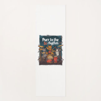 Rockin' Cat Band Yogamatte