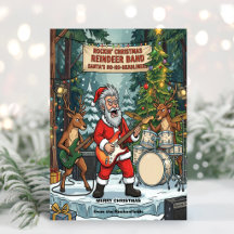 Rockin' Christmas Santa Rentier-Band