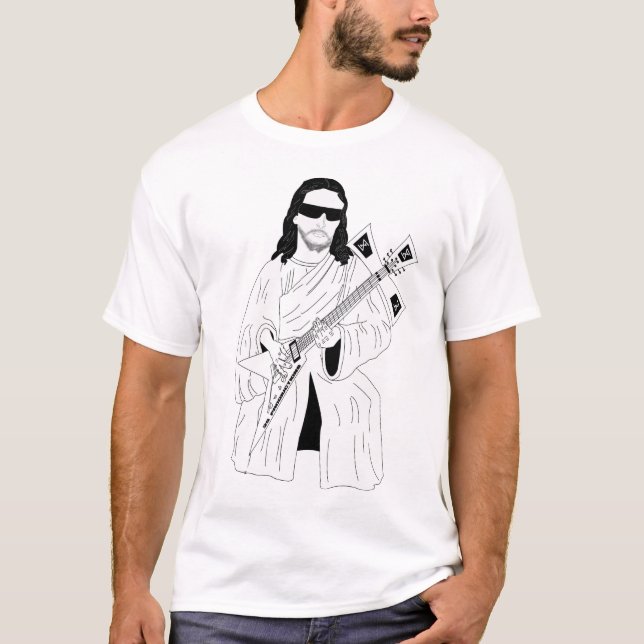 Rockin Christus T-Shirt (Vorderseite)
