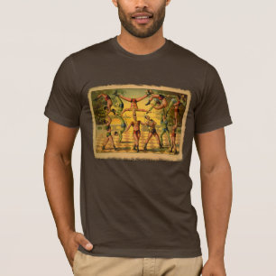 Rockin' Circus Akrobaten Vintage Poster T-Shirt