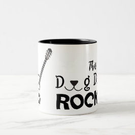 Rockin' Dog Dad Tasse