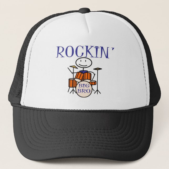 rockin großes bro truckerkappe (Vorderseite)