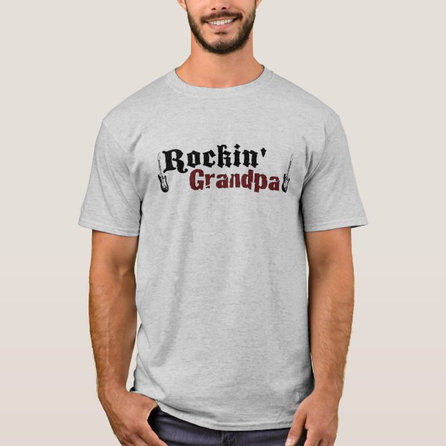 Rockin Großvater T-Shirt (Vorderseite)