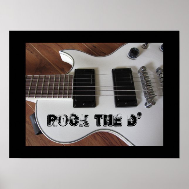 Rockin' Guitar Poster (Vorne)