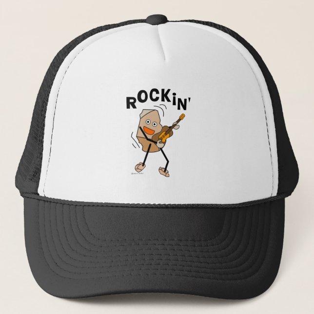Rockin' Guitar Truckerkappe (Vorderseite)
