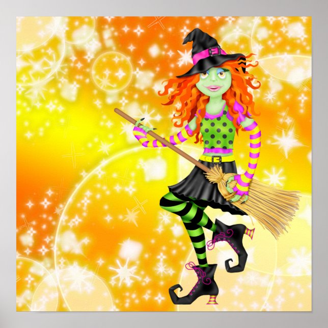 Rockin' Halloween Hexe - SRF Poster (Vorne)