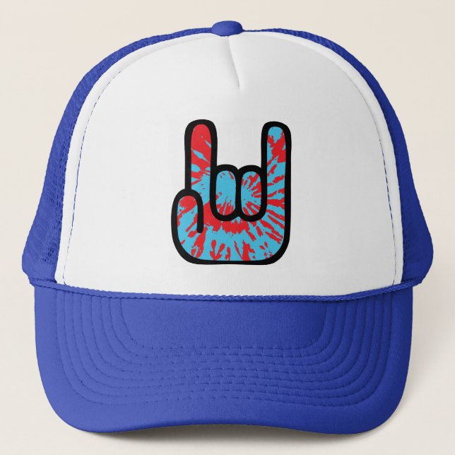 Rockin Hippie Truckerkappe (Vorderseite)