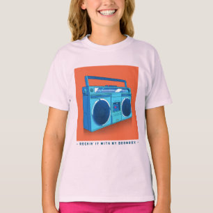 Rockin' it Mit meiner Boombox T-Shirt