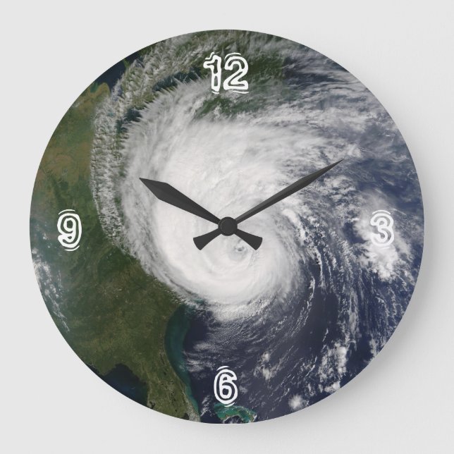 Rockin' Like A Hurricane Große Wanduhr (Vorderseite)