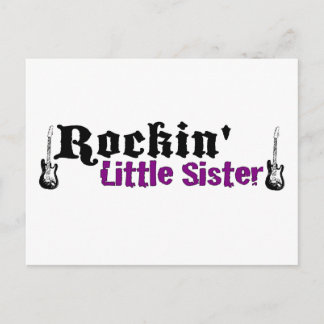 Rockin Little Sister Postkarte