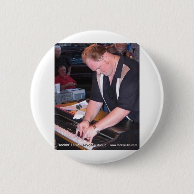 Rockin Luke Stroud Knopf 2 Button (Vorderseite)