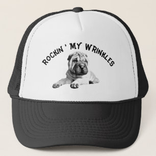 Rockin' Meine Falten Shar Pei Trucker Hat Truckerkappe