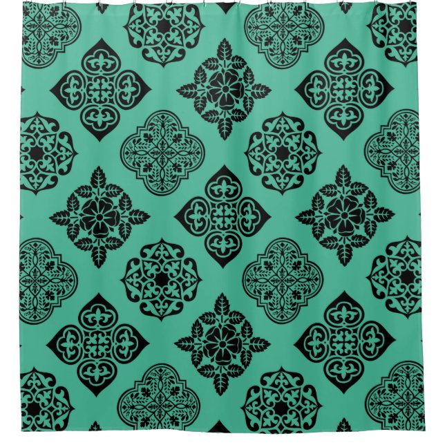 ROCKIN' MOROCCAN DUSCHVORHANG (Vorderseite)