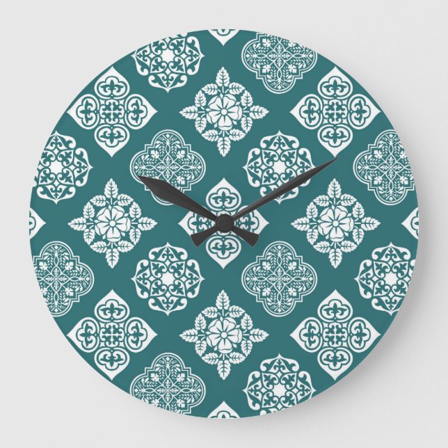 ROCKIN' MOROCCAN GROßE WANDUHR (Vorderseite)