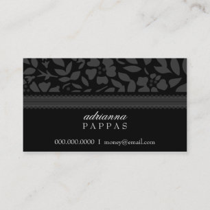 ROCKIN NACHTBlumen-GESCHÄFTS-KARTE Visitenkarte