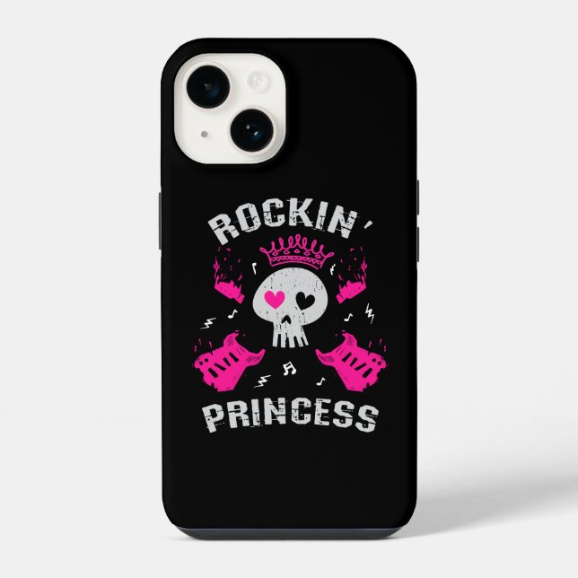 Rockin' Princess iPhone Hülle (Rückseite)