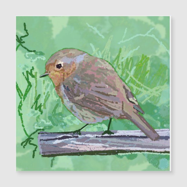 Rockin Robin Magnetkarte (Vorderseite)