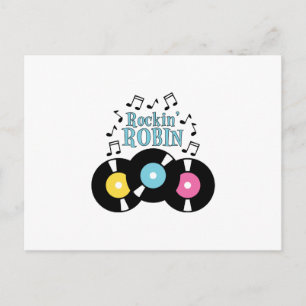 Rockin' Robin Postkarte
