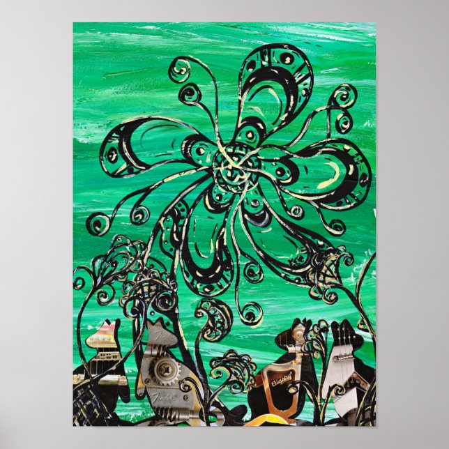 Rockin Roos Print Poster (Vorne)