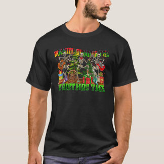 Rockin Rund um den Weihnachtsbaum T-Shirt