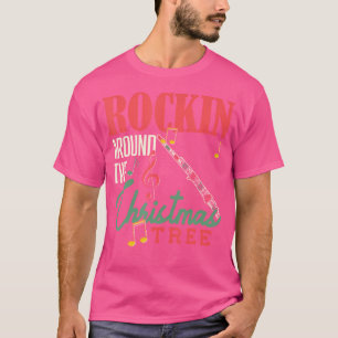 Rockin rund um die weihnachtliche Treppe T-Shirt