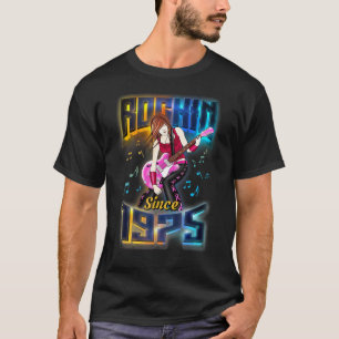 Rockin Seit 1975 Rock Music 47. Geburtstag T-Shirt