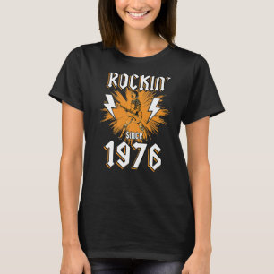 Rockin Seit 1976 Rock Music 46. Geburtstag 1 T-Shirt