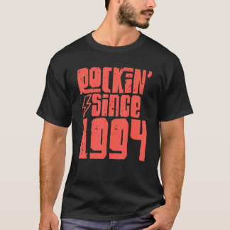 Rockin Seit 1994 Klassische Vintage Rockmusik 1994 T-Shirt