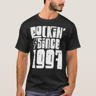 Rockin Seit 1997 Geburtstag Klassik Vintag 1997 T-Shirt