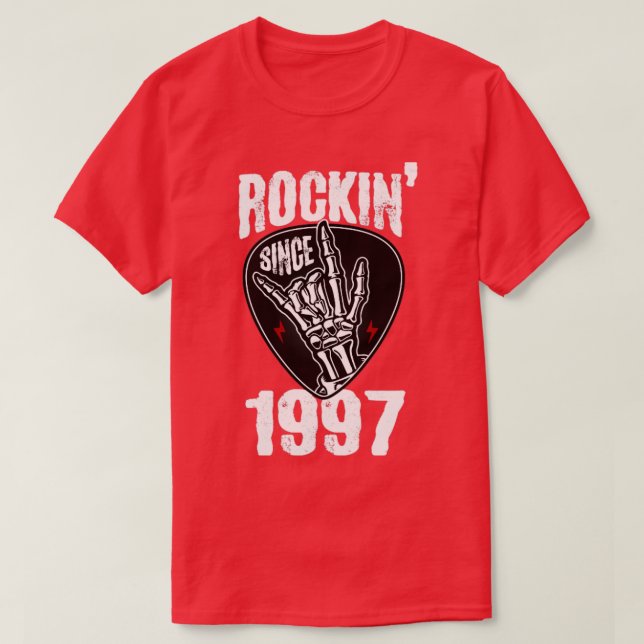 Rockin seit 1997 T-Shirt (Design vorne)