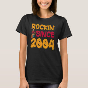 Rockin Seit 2004 Rock Music 19. Geburtstag T-Shirt