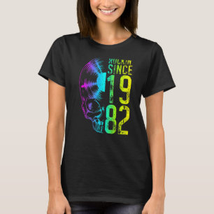 Rockin 'Since 1982 Vintage Vinyl Schallplatte Got T-Shirt