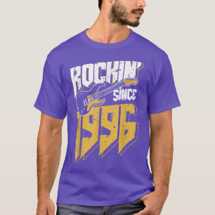 Rockin 'Since 1996 Vintage Rock-Musik-Fan 26. Gebu T-Shirt