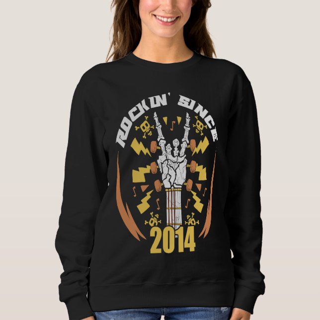 Rockin' Since 2014 Sweatshirt (Vorderseite)